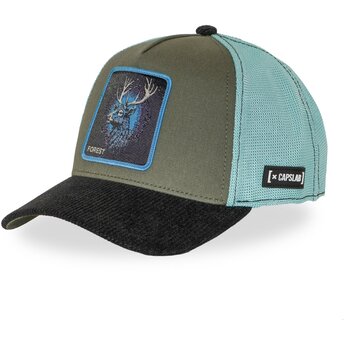 Kape zaobljena višebojno snapback ciervo BEA3 FORB Beasts Jelen Beasts Capslab