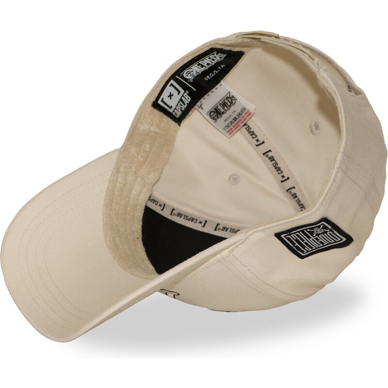 capslab-curved-brim-straw-hat-pirates-op7-skub-one-piece-beige-snapback-cap capslab-curved-brim-straw-hat-pirates-op7-skub-one-piece-beige-snapback-cap