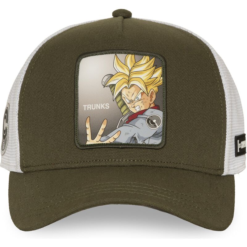 cap-zaobljena-green-snapback-trunks-dragon-ball-capslab