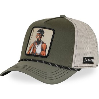 Kape zaobljena zelena snapback Half A Dollar HIP HALFB Hip Hop Dogz Hip Hop Dogz Capslab