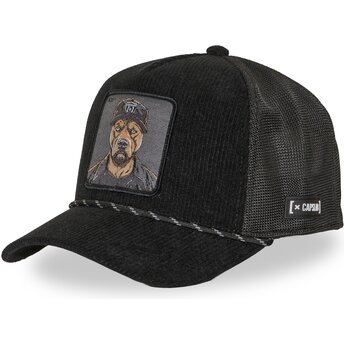 Kapa zaobljena crna snapback Bad Dog BADB Hip Hop Dogz Capslab