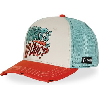 Capslab Bugs Bunny LOO13 PCSWUDB Looney Tunes Multicolor Trucker Hat