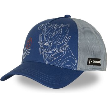 Capslab Vegito DBZ11 PCBITOB Dragon Ball Blue Trucker Hat