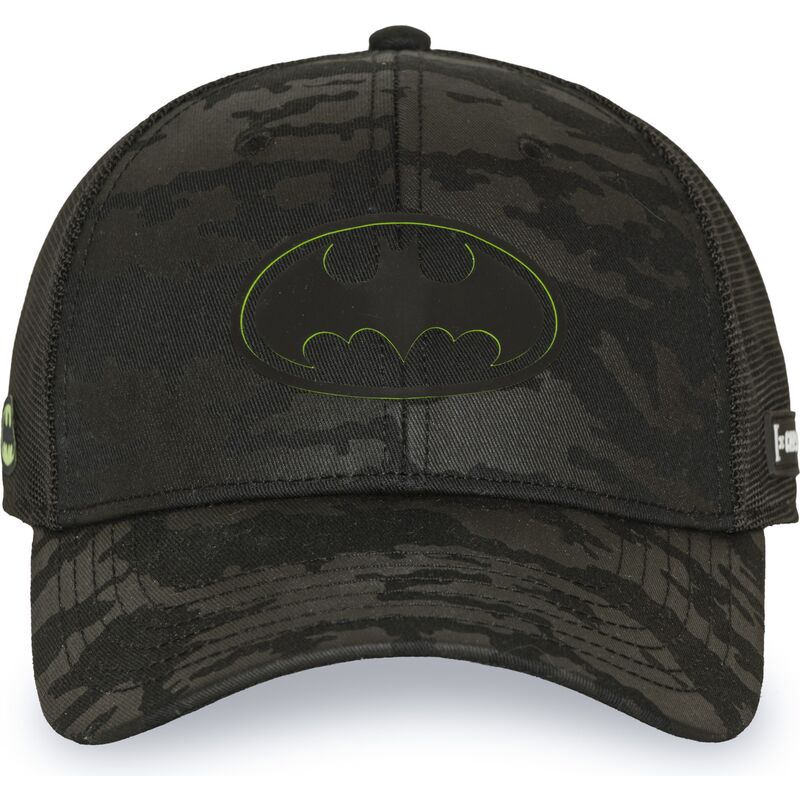 capslab-batman-dc11-logb-dc-comics-camouflage-and-black-trucker-hat capslab-batman-dc11-logb-dc-comics-camouflage-and-black-trucker-hat