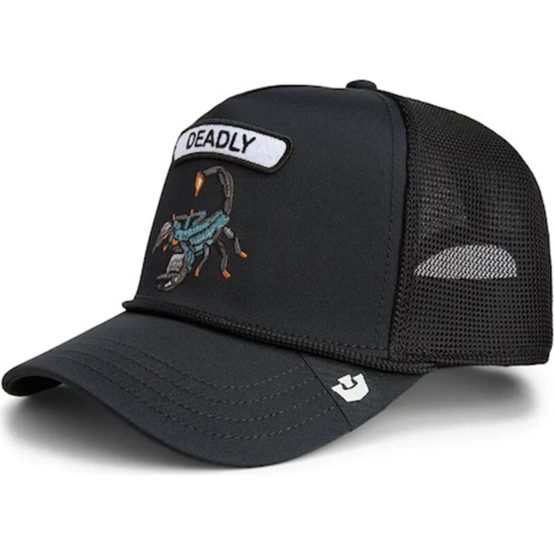 kapa-zaobljena-crna-snapback-gb2-deadly-scorp-the-rocker-the-farm-goorin-bros kapa-zaobljena-crna-snapback-gb2-deadly-scorp-the-rocker-the-farm-goorin-bros