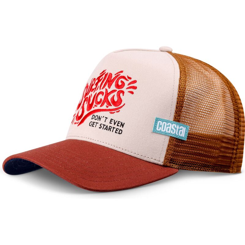 kapa-zaobljena-smeda-snapback-surfing-sucks-coastal kapa-zaobljena-smeda-snapback-surfing-sucks-coastal