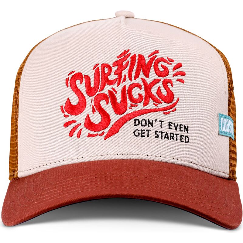 kapa-zaobljena-smeda-snapback-surfing-sucks-coastal kapa-zaobljena-smeda-snapback-surfing-sucks-coastal