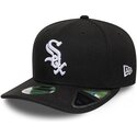 kapa-zaobljena-crna-snapback-9seventy-stretch-snap-player-replica-chicago-white-sox-mlb-new-era