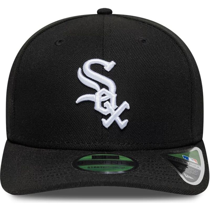 kapa-zaobljena-crna-snapback-9seventy-stretch-snap-player-replica-chicago-white-sox-mlb-new-era