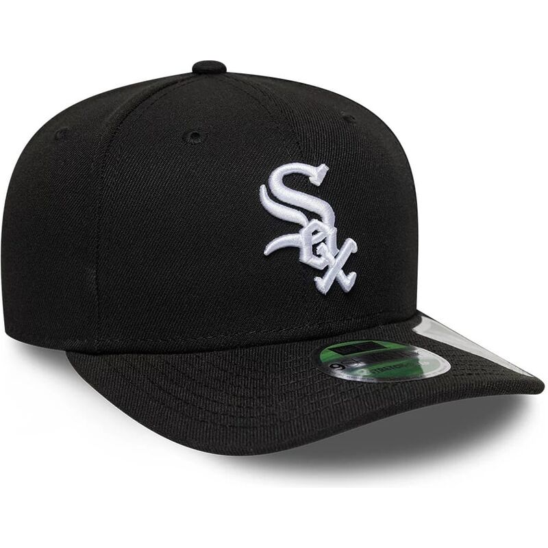 kapa-zaobljena-crna-snapback-9seventy-stretch-snap-player-replica-chicago-white-sox-mlb-new-era