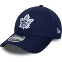 kapa-zaobljena-mornarsko-plava-snapback-9forty-m-crown-team-toronto-maple-leafs-nhl-new-era
