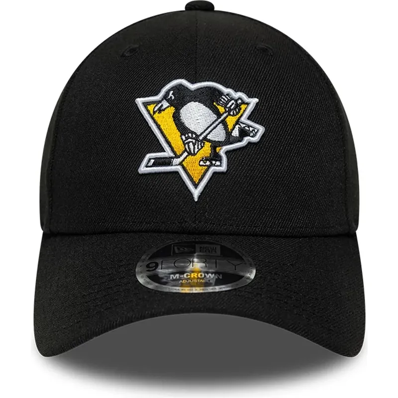 kapa-zaobljena-crna-snapback-9forty-m-crown-team-pittsburgh-penguins-nhl-new-era