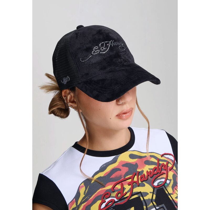 kapa-zaobljena-crna-snapback-core-silver-diamante-velour-ed-hardy kapa-zaobljena-crna-snapback-core-silver-diamante-velour-ed-hardy