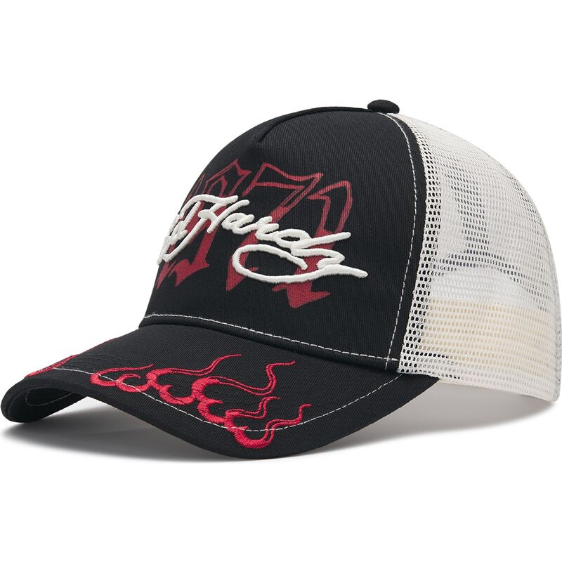kapa-zaobljena-crna-snapback-1971-ed-hardy