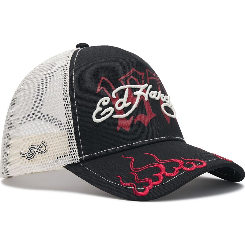 kapa-zaobljena-crna-snapback-1971-ed-hardy