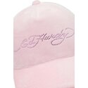 kapa-zaobljena-ruzicasta-snapback-diamante-velour-ed-hardy