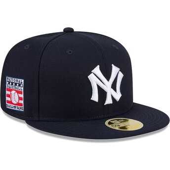 Kapa ravna mornarsko plava prilagođena 59FIFTY Hall Of Fame New York Yankees MLB New Era