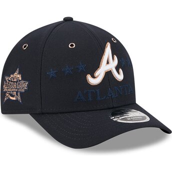 Kapa zaobljena mornarsko plava snapback 9FORTY M-Crown All Star Game Atlanta Braves MLB New Era
