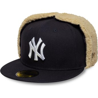 Kapa ravna mornarsko plava prilagođena 59FIFTY Dogear World Series New York Yankees MLB New Era