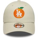 kapa-zaobljena-bez-podesiv-za-djecu-9forty-fruit-icon-orange-los-angeles-dodgers-mlb-new-era