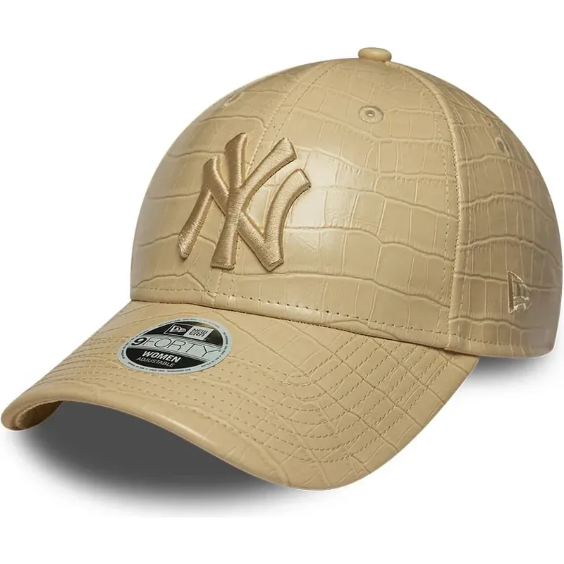 kapa-zaobljena-bez-podesiv-9forty-pu-pattern-new-york-yankees-mlb-new-era
