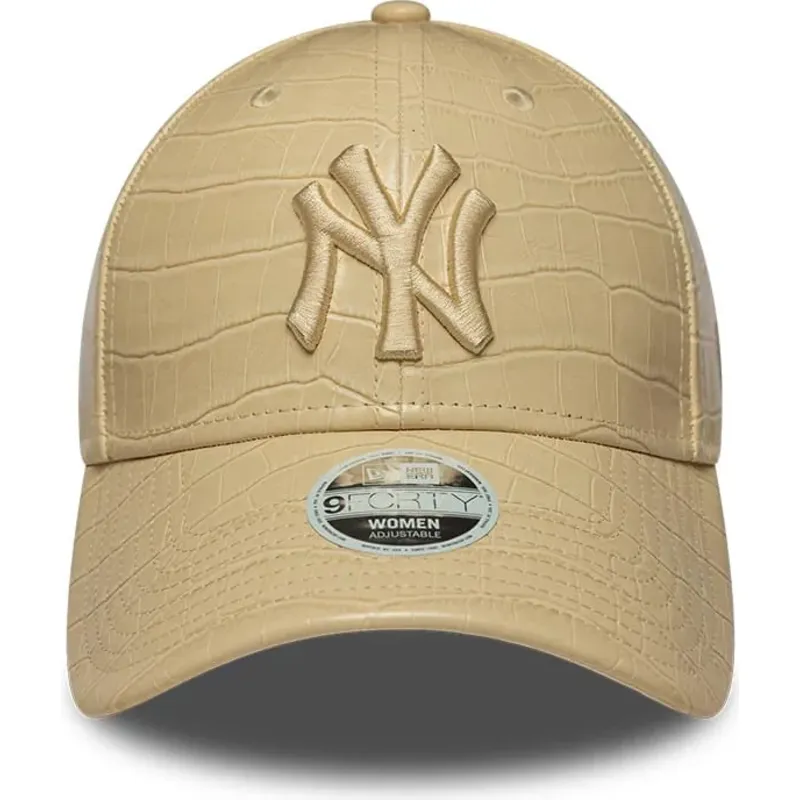 kapa-zaobljena-bez-podesiv-9forty-pu-pattern-new-york-yankees-mlb-new-era