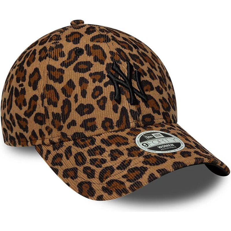 kapa-zaobljena-leopard-podesiv-9forty-leopard-cord-new-york-yankees-mlb-new-era