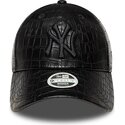 kapa-zaobljena-crna-podesiv-9forty-pu-pattern-new-york-yankees-mlb-new-era