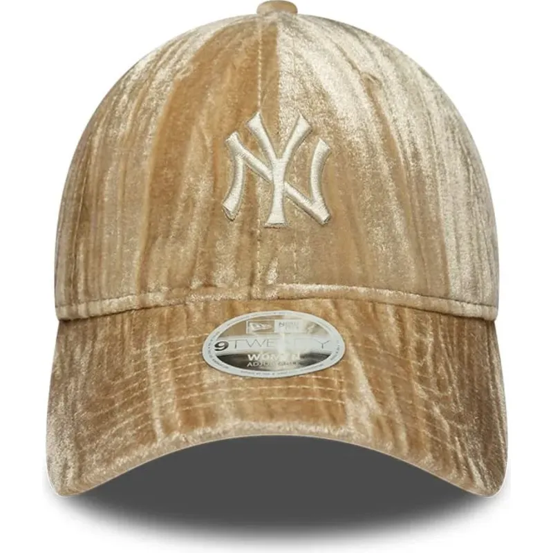 kapa-zaobljena-bez-podesiv-9twenty-velour-new-york-yankees-mlb-new-era