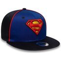 kapa-ravna-plava-snapback-za-djecu-9fifty-piping-superman-dc-comics-new-era