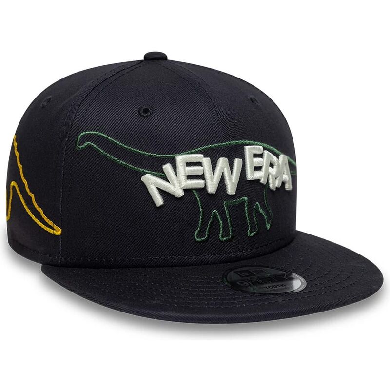 kapa-ravna-mornarsko-plava-snapback-za-djecu-9fifty-dino-new-era kapa-ravna-mornarsko-plava-snapback-za-djecu-9fifty-dino-new-era