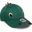 kapa-zaobljena-zelena-snapback-za-djecu-9forty-dino-face-new-era