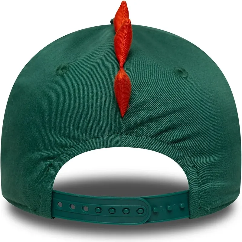 kapa-zaobljena-zelena-snapback-za-djecu-9forty-dino-face-new-era