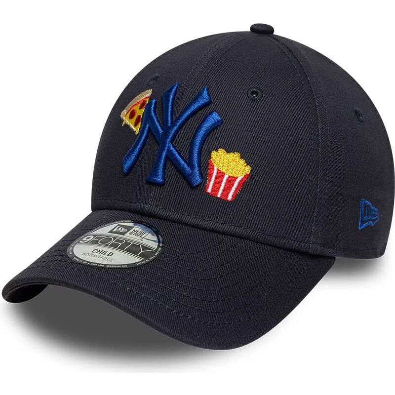 kapa-zaobljena-mornarsko-plava-podesiv-za-djecu-9forty-food-icon-new-york-yankees-mlb-new-era