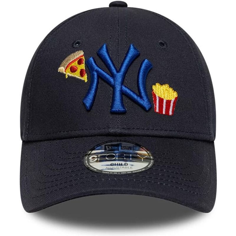 kapa-zaobljena-mornarsko-plava-podesiv-za-djecu-9forty-food-icon-new-york-yankees-mlb-new-era
