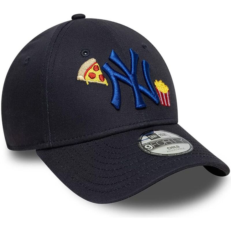 kapa-zaobljena-mornarsko-plava-podesiv-za-djecu-9forty-food-icon-new-york-yankees-mlb-new-era