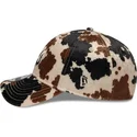 kapa-zaobljena-smeda-podesiv-9twenty-animal-print-new-york-yankees-mlb-new-era