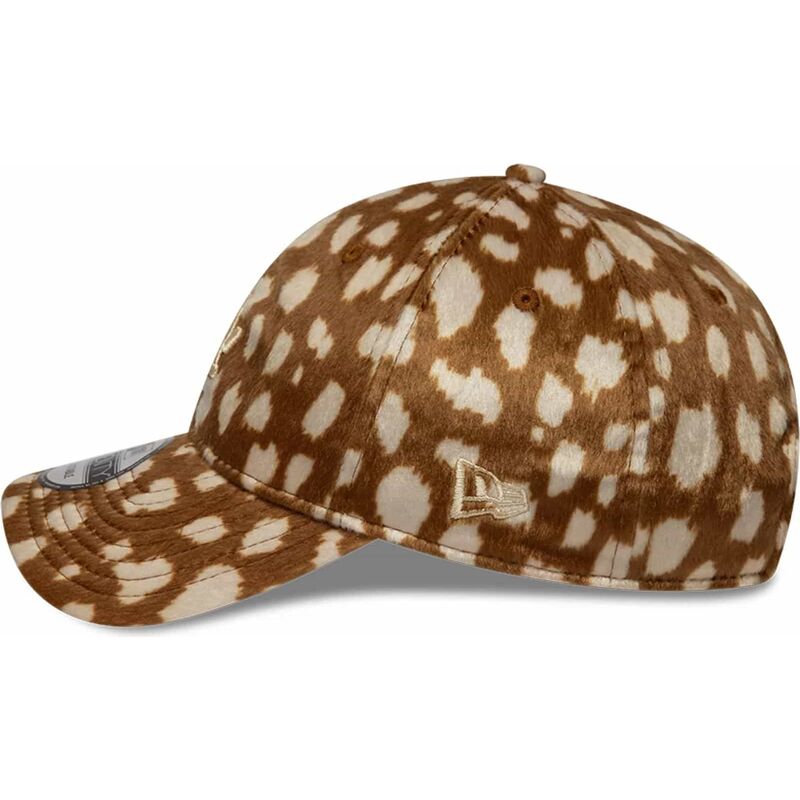 kapa-zaobljena-smeda-podesiv-9twenty-animal-print-los-angeles-dodgers-mlb-new-era