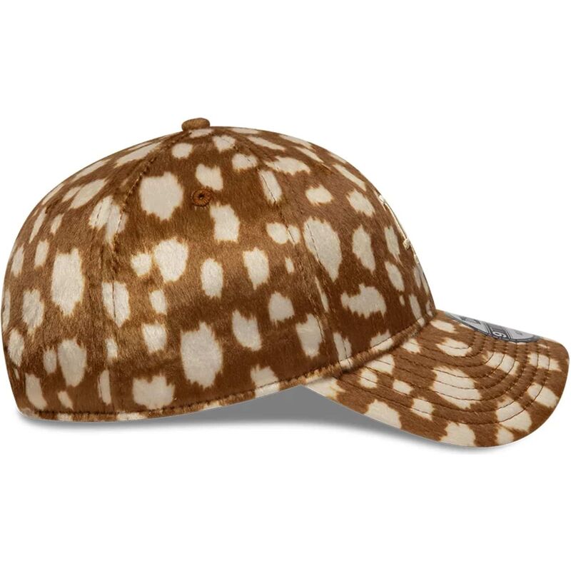 kapa-zaobljena-smeda-podesiv-9twenty-animal-print-los-angeles-dodgers-mlb-new-era