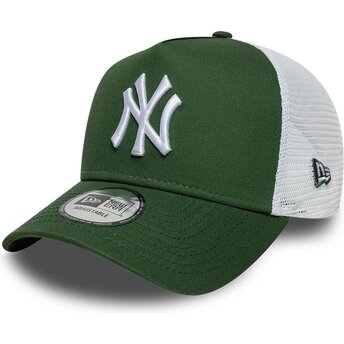 Kapa zaobljena zelena snapback A Frame League Essential New York Yankees MLB New Era