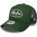 kapa-zaobljena-zelena-snapback-a-frame-oval-patch-foam-new-era