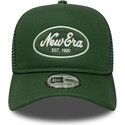 kapa-zaobljena-zelena-snapback-a-frame-oval-patch-foam-new-era