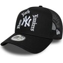 kapa-zaobljena-crna-snapback-a-frame-wordmark-new-york-yankees-mlb-new-era