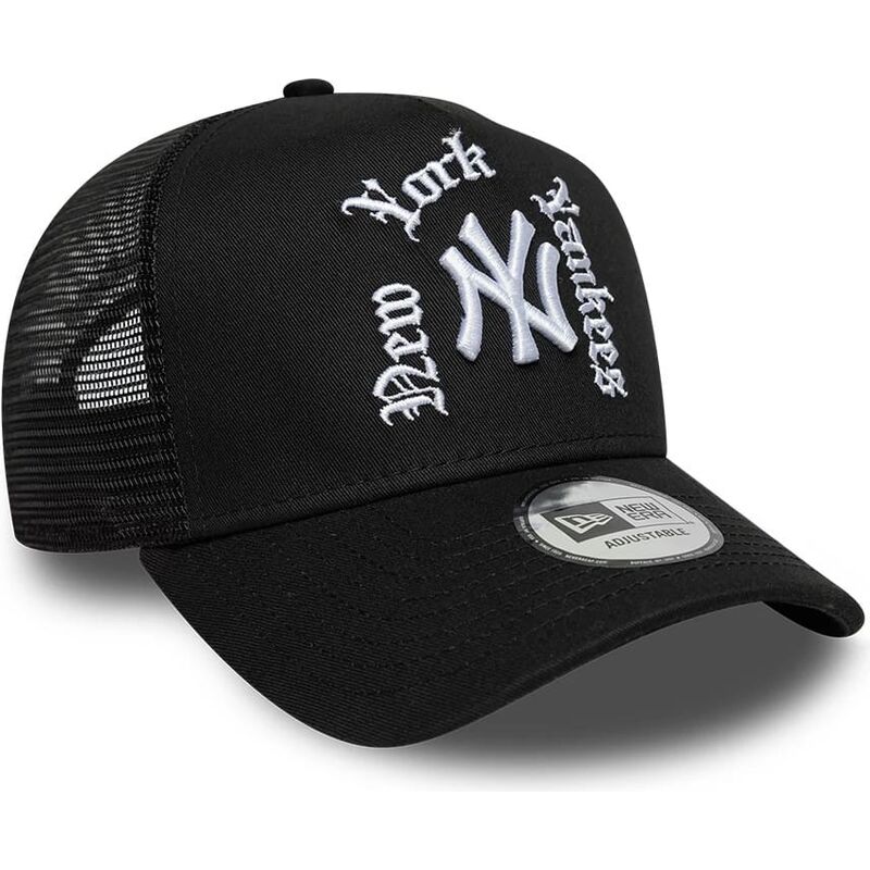 kapa-zaobljena-crna-snapback-a-frame-wordmark-new-york-yankees-mlb-new-era