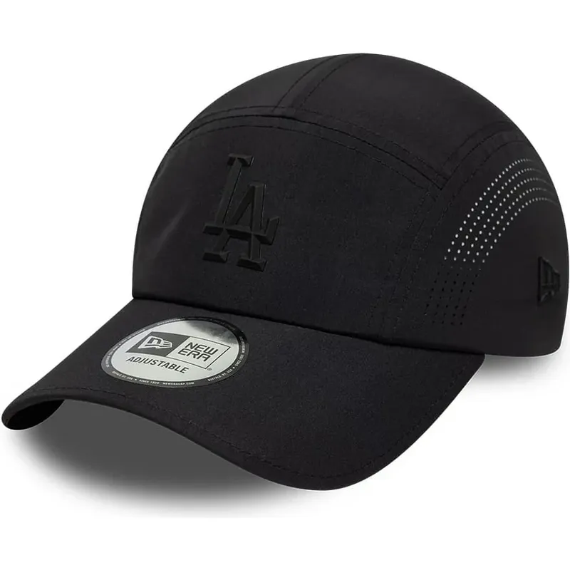 kapa-zaobljena-crna-snapback-runner-tech-midi-los-angeles-dodgers-mlb-new-era