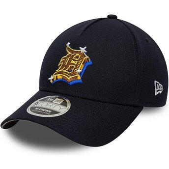 Kapa zaobljena mornarsko plava snapback 9FORTY M-Crown A Frame Emblem Detroit Tigers MLB New Era