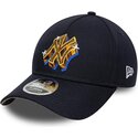kapa-zaobljena-mornarsko-plava-snapback-9forty-m-crown-a-frame-emblem-new-york-yankees-mlb-new-era