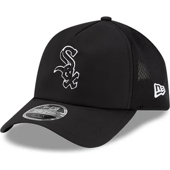 Kapa zaobljena crna snapback 9FORTY APEX Batting Practice Chicago White Sox MLB New Era