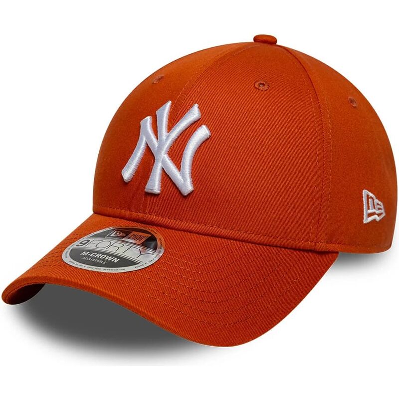 kapa-zaobljena-narancasta-snapback-9forty-m-crown-new-york-yankees-mlb-new-era