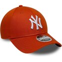 kapa-zaobljena-narancasta-snapback-9forty-m-crown-new-york-yankees-mlb-new-era
